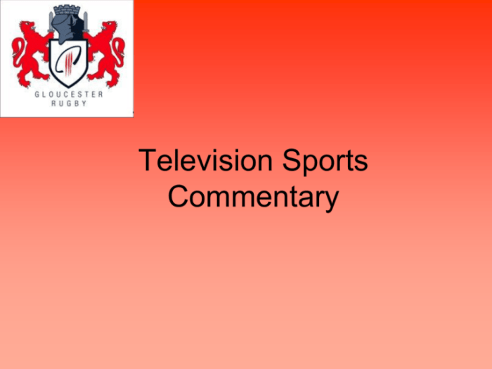 Sports Commentary Cartoons and Comics - funny pictures from CartoonStock