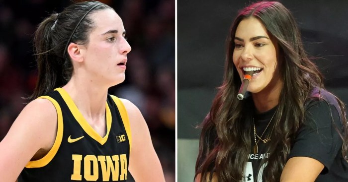 Aces kelsey plum very grateful to see iowas caitlin clark chase scoring record