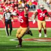 49ers george kittle praises brock purdys offseason work he looks like the guy