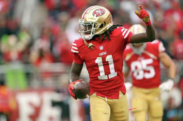 49ers brandon aiyuk ranks his top 5 nfl wrs ever includes jerry rice antonio brown