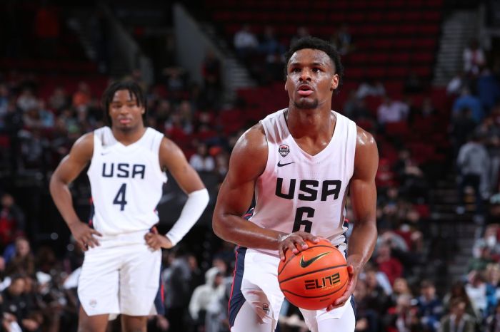 Bronny james impresses cbb fans with well rounded game in uscs win vs cal