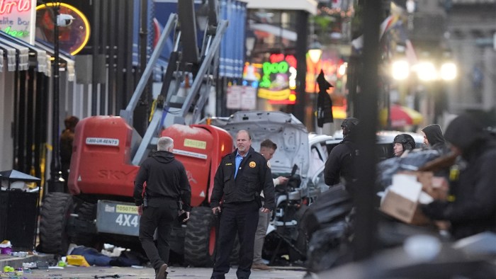 Breaking news new orleans truck attack