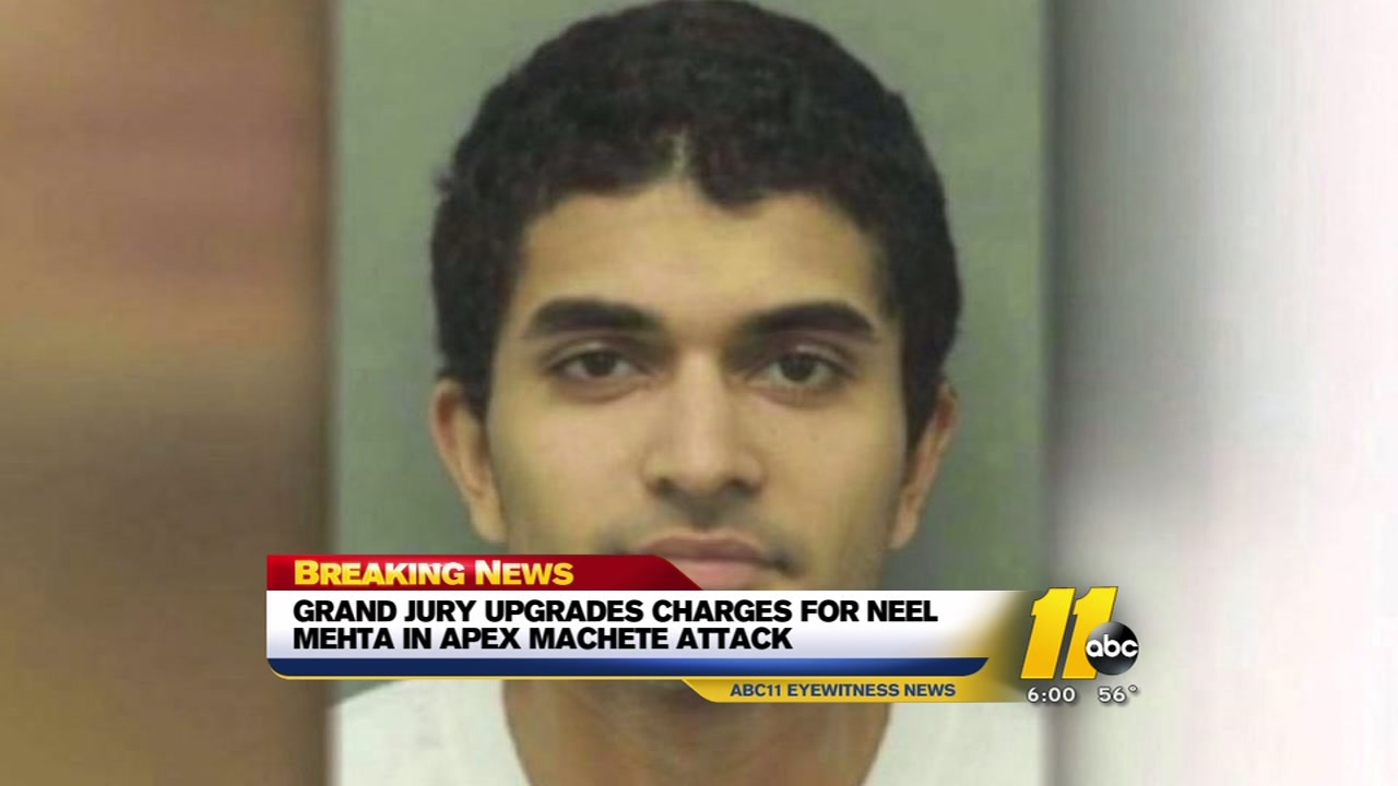Grand jury upgrades charges to attempted murder in Apex machete attack ... Breaking news machete attack