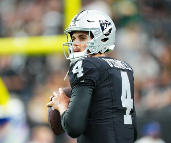 Raiders pierce aidan oconnell earned that right to compete with minshew as qb1