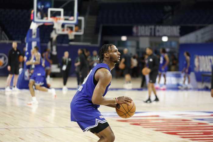 Bronny james scores 4 in nba draft combine scrimmage amid lebron lakers rumors