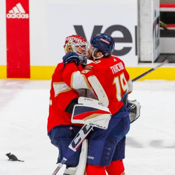 Panthers beat mcdavid oilers in g1 as nhl fans celebrate sergei bobrovskys heroics
