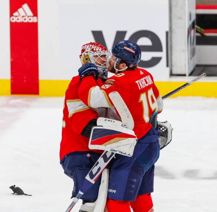 Panthers beat mcdavid oilers in g1 as nhl fans celebrate sergei bobrovskys heroics