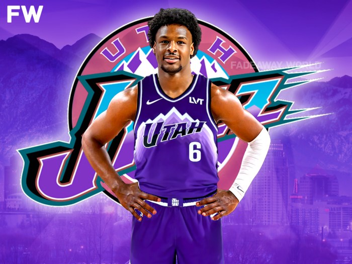 Could the utah jazz really land lebron james if they draft bronny