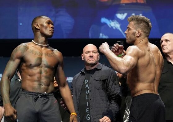 Ufc middleweight champ dricus du plessis eyes israel adesanya fight in south africa