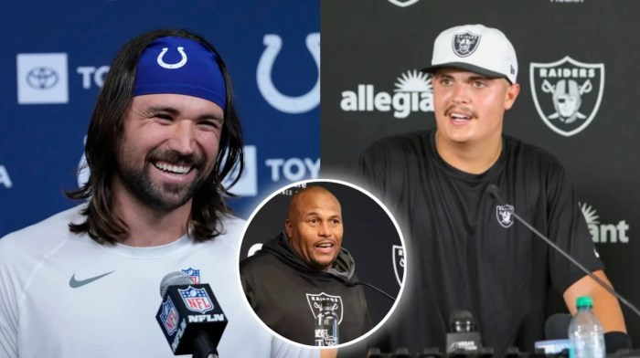 Raiders pierce aidan oconnell earned that right to compete with minshew as qb1