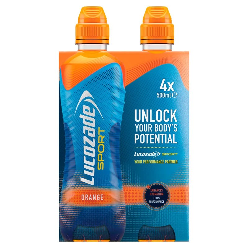 Every lucozade sport flavour