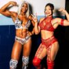 Jade cargill bianca belair naomi defeat damage ctrl at wwe wrestlemania 40
