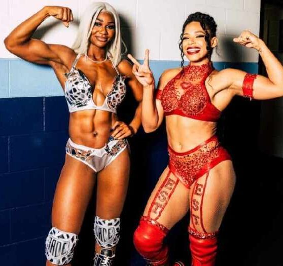 Jade cargill bianca belair naomi defeat damage ctrl at wwe wrestlemania 40