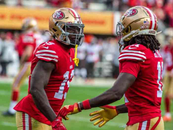 Brandon aiyuk trade rumors 49ers gauged interest in wr deal very much in play