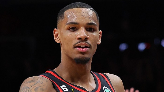 Hawks dejounte murray i know kobe would be proud of me after 44 shots vs celtics