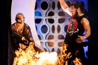 Okada the elite beat bryan team aew in anarchy in the arena at double or nothing