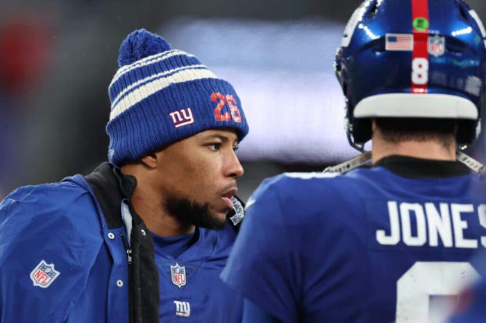 Eagles saquon barkley tells giants fans he never got contract offer to return