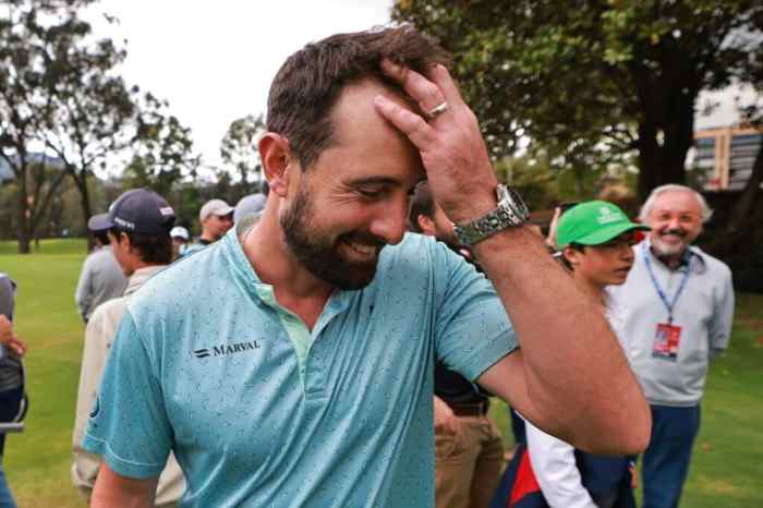 Cristobal del solar shoots 57 breaks record for pga tour sanctioned event