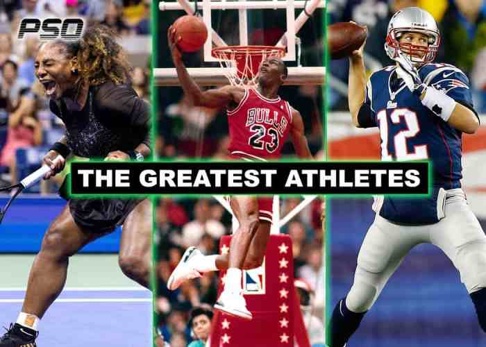 Great athletes of all time