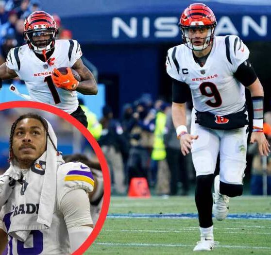 Bengals jamarr chase hypes justin jeffersons record nfl contract break da bank