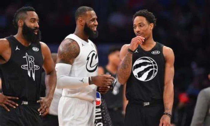 Haynes demar derozan lakers have discussed contract amid lebron james rumors