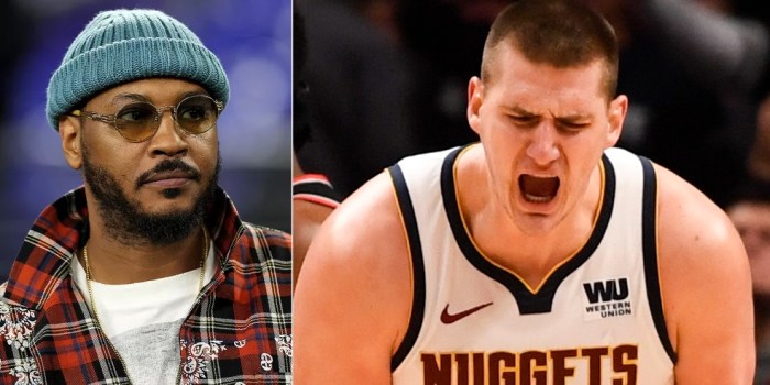Nikola jokic passes carmelo anthony for 3rd place on nuggets all time scoring list