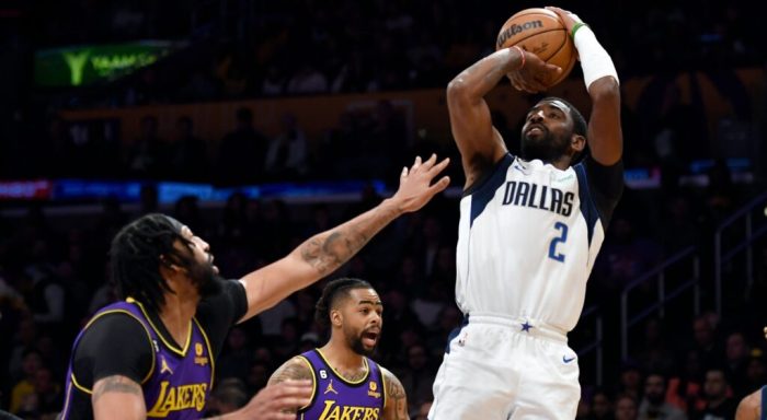 Lakers anthony davis mavs kyrie irving headline nba 2k24 player ratings update 8