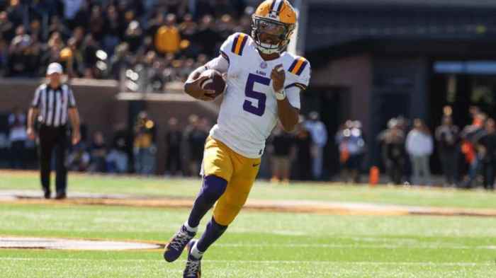 Report jayden daniels will focus on throwing wont do other drills at lsu pro day