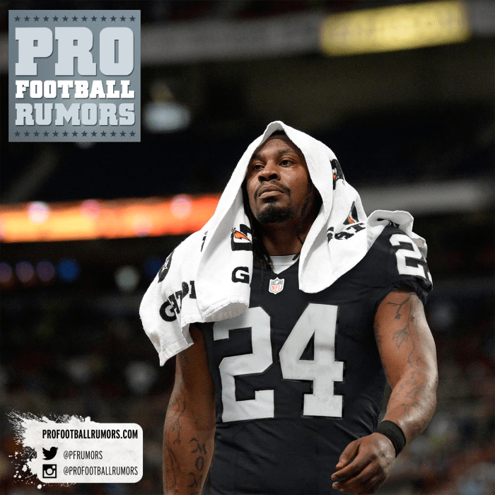 Marshawn lynch raiders crabtree michael pay accepts cut Cowboys rumors marshawn kneeland compared to pro bowler demarcus lawrence in dallas