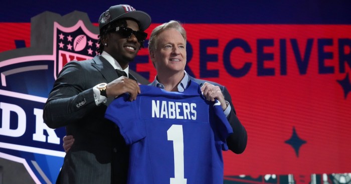 Malik nabers giants agree to 4 year 292m rookie contract with 18m signing bonus