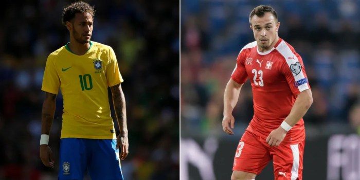 Brazil vs switzerland full highlights