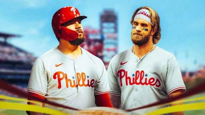 Mlb rumors phillies bryce harper schwarber avoided serious injury placed on il