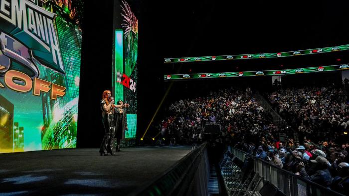 Wrestlemania xl greatest ever becky lynch rhea ripley 2nd best more wwe raw takes