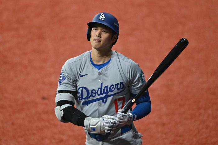 Dodgers shohei ohtani trending toward playing on mlb opening day amid injury rehab