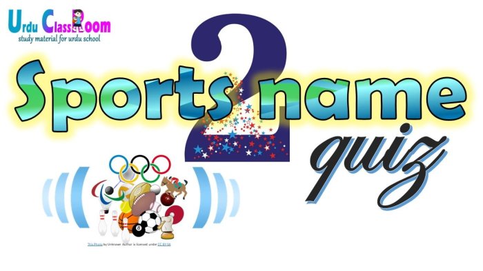 Name every sport quiz