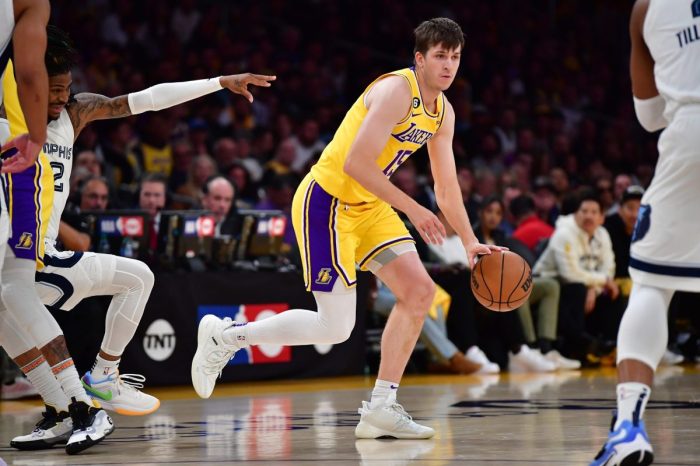 Lakers Injury Report Vs. Pelicans: Austin Reaves, Jordan Goodwin, Luka ... Austin reaves lakers super confident in nba playoff push after updated standings