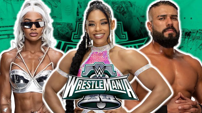Wwe wrestlemania 40 latest match card and known order for historic event