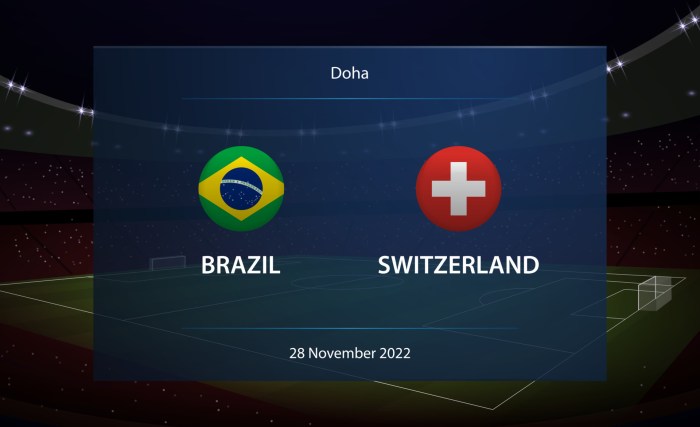 Brazil vs switzerland full highlights