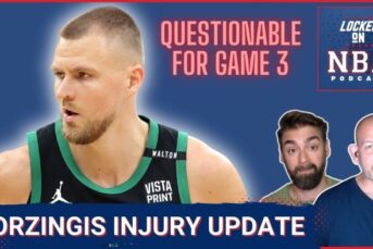 Celtics kristaps porzingis suffers rare leg injury questionable for nba finals g3