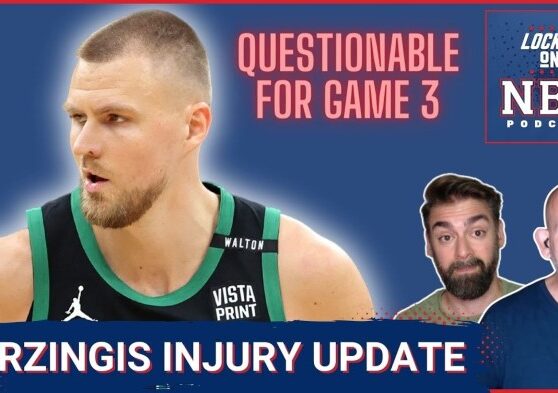 Celtics kristaps porzingis suffers rare leg injury questionable for nba finals g3