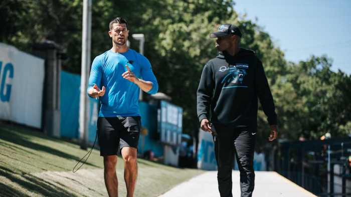 Report ejiro evero to return as panthers dc after dave canales hired as hc