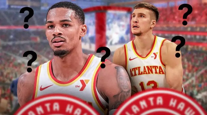 Nba rumors hawks want 3rd team for lakers dangelo russell in dejounte murray trade