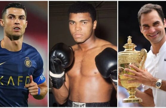 Top 10 athletes of all time list