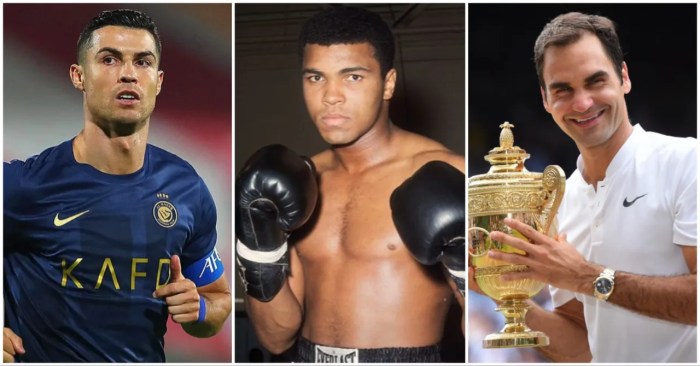 Top 10 athletes of all time list