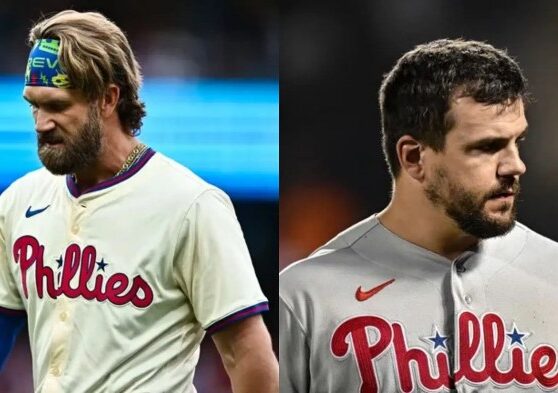 Mlb rumors phillies bryce harper schwarber avoided serious injury placed on il