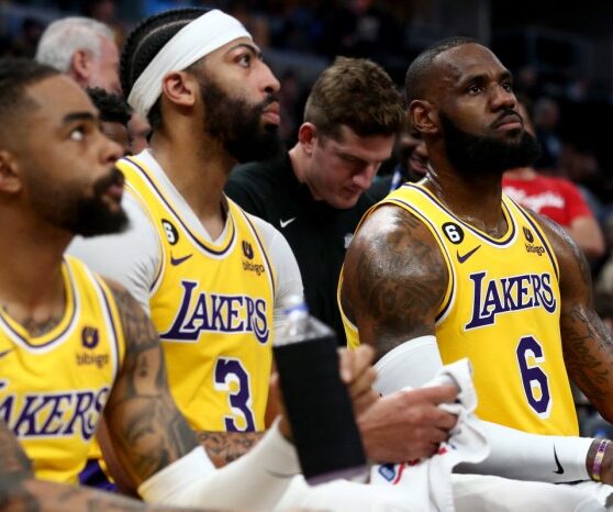 Lakers anthony davis lebron james was masterful making 9 three pointers vs nets