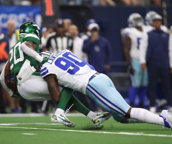 Cowboys rumors marshawn kneeland compared to pro bowler demarcus lawrence in dallas