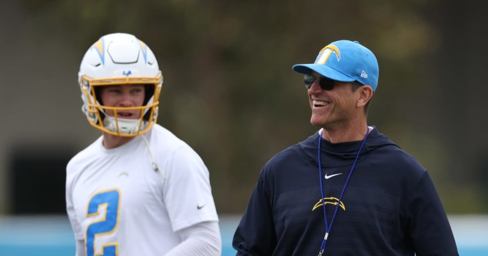 Nfl rumors jim harbaughs chargers removed music emphasized conditioning in otas