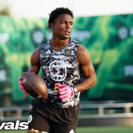 5 star wr vernell brown iii commits to florida over ohio state fsu miami