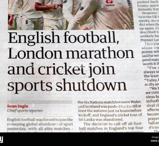 Breaking news related to sports